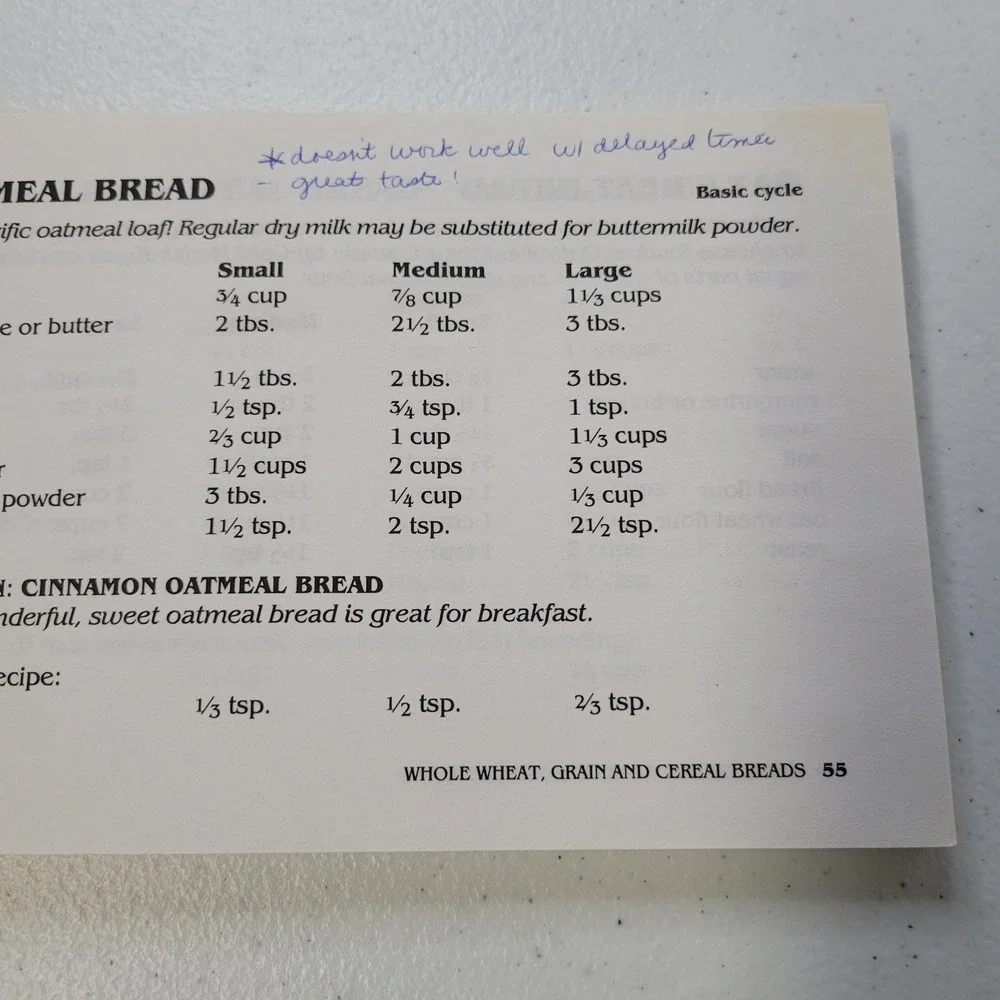 The Bread Machine Cookbook Sourdough German‎ Vintage Recipes 1991